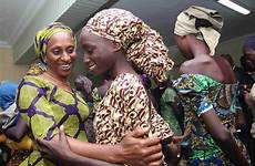 nigeria girls haram boko chibok freed abuja rest joy school kidnapped president released vice osinbajo thursday wife left some