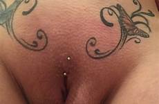 tattoo piercing nipple labia tattoos tumblr genital multi pubis christina sin título mons