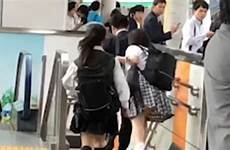 japanese grope schoolgirls chikan women trains