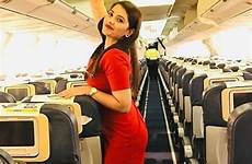 stewardess attendant spicejet airline