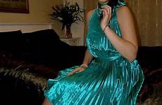 pleated vana kleider lap sissy wichsvorlagen silky virtuous proper satinseide kleidung 80er mädchen evening corset