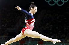 gymnast raisman aly olympic bleeding allure gymnastics competitions limit getty