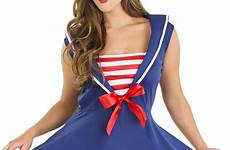 costumes sailor girl dress fancy outfit choose board hat ladies women