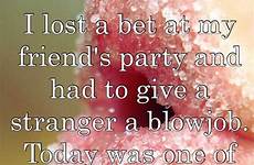 bet lost stranger blowjob friend