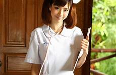 aki hoshino nurse asian girl girls japanese cosplay sexy uniform beautiful asia lingerie idol saved