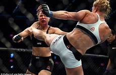 rousey body paint holm ronda holly ufc suit issue bathing sports women illustrated shoot naked sexy six swimsuit suffered defeat