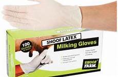 gloves milking latex