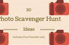 hunt scavenger clues riddles hundreds checklists mall