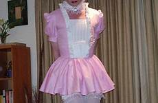crossdresser maids prissy satin feminized girly slime crossdress transgender fru