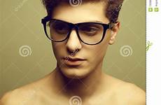 glasses body male nice handsome muscular wearing model preview