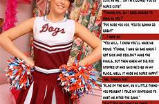 tg captions sissification feminization humiliation diaper female cheerleading transgender feminized