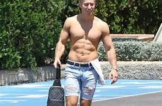 shorts boyson kris bulge tight huge sports he denim topless goes very