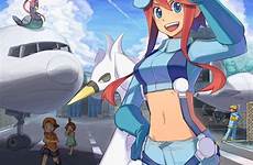 skyla leader elesa unova leaders lusamine waifu characters swanna pocketmonsters