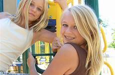 twins blonde teen sisters twin girls braces lynx lamb gaede triplets identical little gorgeous uploaded user park