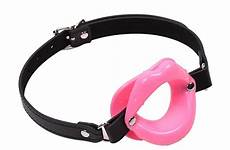mouth open gag sexy toy lip women sex stuffed slave silicone leather gags tiny bimbo toys ring lips oral fixation