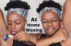waxing armpits painful easy make less