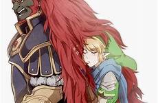 ganon ganondorf yaoi lenda cabelo soprador hyrule