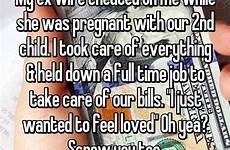 wife cheated pregnant while discovering cheating wives after ex article were had her reveal their focusing household heartbroken providing emotions
