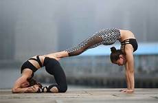 poses yoga partner two cool hard challenge person crazy bikram flexible positions saved article world