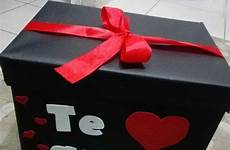 regalo cajas caja valentin valentín bonitos decorada sorpresa novios valentines regalitos vicki