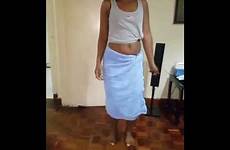 kenyan towel girl