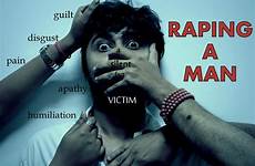 man raping silent fact rape male