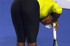 serena williams tennis her tights underwear during fitted yellow bra model practice open top player female assets rear off ambassador