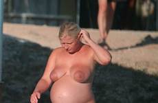 preggo pregnant smutty public outdoor nudist