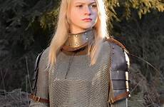 medieval fantasy chain mail warrior armor female costume archer woman women clothing chainmail girl found google model unsure lady knight