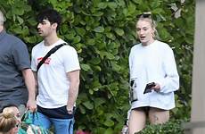 sophie turner upskirt swimsuit wears smoldering tight wearing blonde belted miami fappeningbook nude