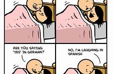 cyanide happiness funny spanish comics inappropriate jaja hilarious love explosm language but both jokes why gilf them comic relationships meme