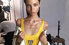 russian model alesya kafelnikova teenage fashion anorexia eating disorder back auditions teen supermodel she totally original hits claims little london