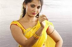 anushka shetty saree yellow sexy vedam movie 2010 vaanam beautiful