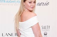 iskra lawrence model hot sexy lingerie lawerence bikini instagram flaunts topless beautiful body express popsugar premiere curve straight white her