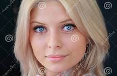 blue eyes blonde dreamstime gentle hairstyles video stock via