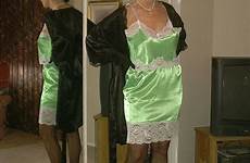 satin stockings grannies mommy