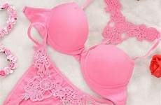 bra panties pink set sexy panty hot women size sets bras underwear brief choose padded soft lingerie brassiere lace india