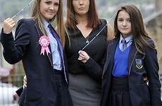 school her schoolgirl katie sisters teenager left blackburn mother their class dailymail lucy six right last mail daily becky braided