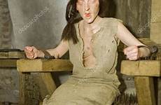 tortured woman witch stock dungeon ages middle plus google twitter depositphotos