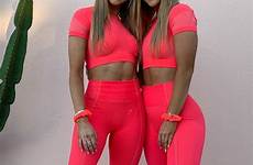 twins gymshark teagan leggings neon ultra twin