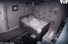 mom son him cam room wakes mother bed captures his sons wife her he night sleep asleep instead falls until