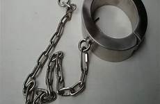 collar bondage metal bdsm slave steel heavy collars sex restraints stainless over weight super adults games