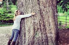 tree hugger alamy stock