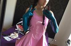 latex glove cute lovers god gloves rubber dress girls skirt pvc sexy tumblr saved apron fashion