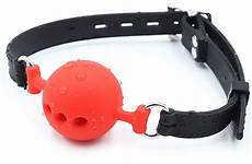 mouth ball bondage gag silicone harness restraints role fetish full