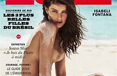 fontana isabeli lui naked nude magazine topless liz ribeiro lais fernanda covers september hot france celebs again model centerfold models