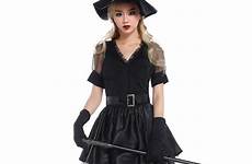 fantasia halloween witch costume magic adult deluxe fancy role cosplay evil dress women