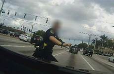 police officer florida hit car chasing struck while suspect dashcam suv shoplifter foxnews