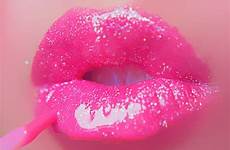 girly pink gloss lip glitter girl lips cute beautiful lipgloss sparkly article playbuzz love