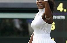 nipples serena williams wimbledon tennis showing female nip her through twitter boss shows sports fans dress too body some distracting